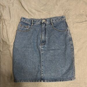 Jordache Blue Denim Skirt